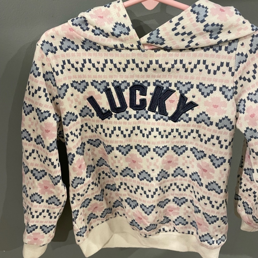 Lucky Brand sweatshirt with hoodie 4T